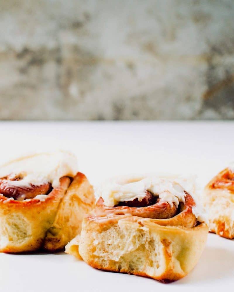 Cinnamon Buns with Cream Cheese Frosting - https://shopdothang.com