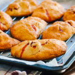 Strawberry Hand Pies on a baking sheet.