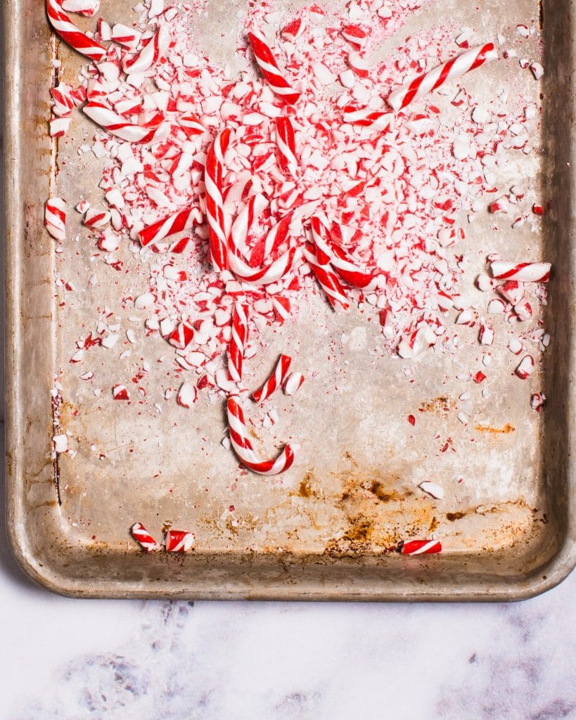 Crushed Candy Cane Peppermint Candies.