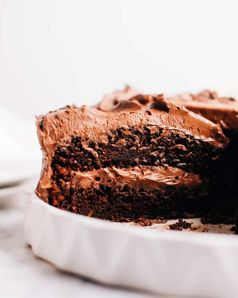 Moist Chocolate Cake - Foodess