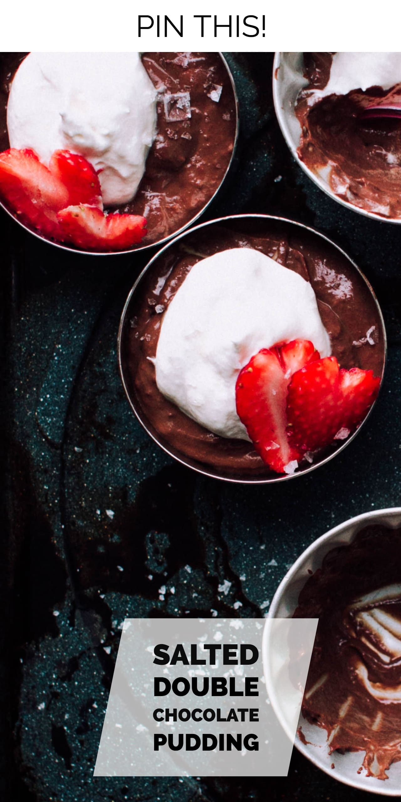 Salted Double Chocolate Pudding Recipe - Foodess.com