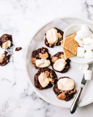 S'Mores Cookies | Foodess Recipe
