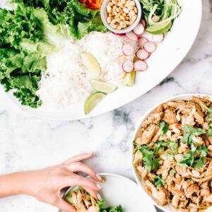 Chicken Lettuce Wraps | Foodess Recipes