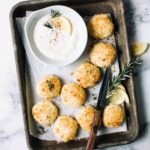 Baked Goat Cheese Fritters recipe | Foodess