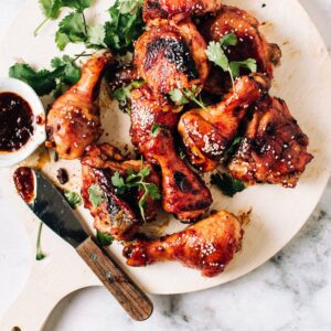 easy oven baked bbq chicken thighs