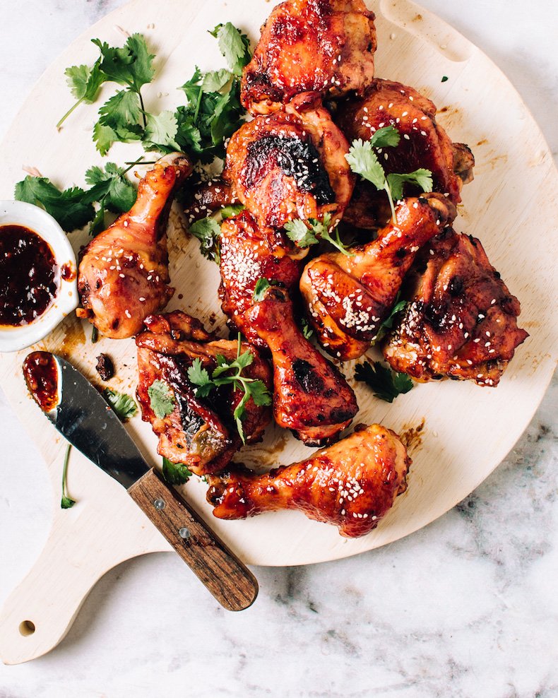 easy oven baked bbq chicken thighs