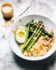Creamy Asian Salad Dressing (EASY 4-Ingredient Recipe!)