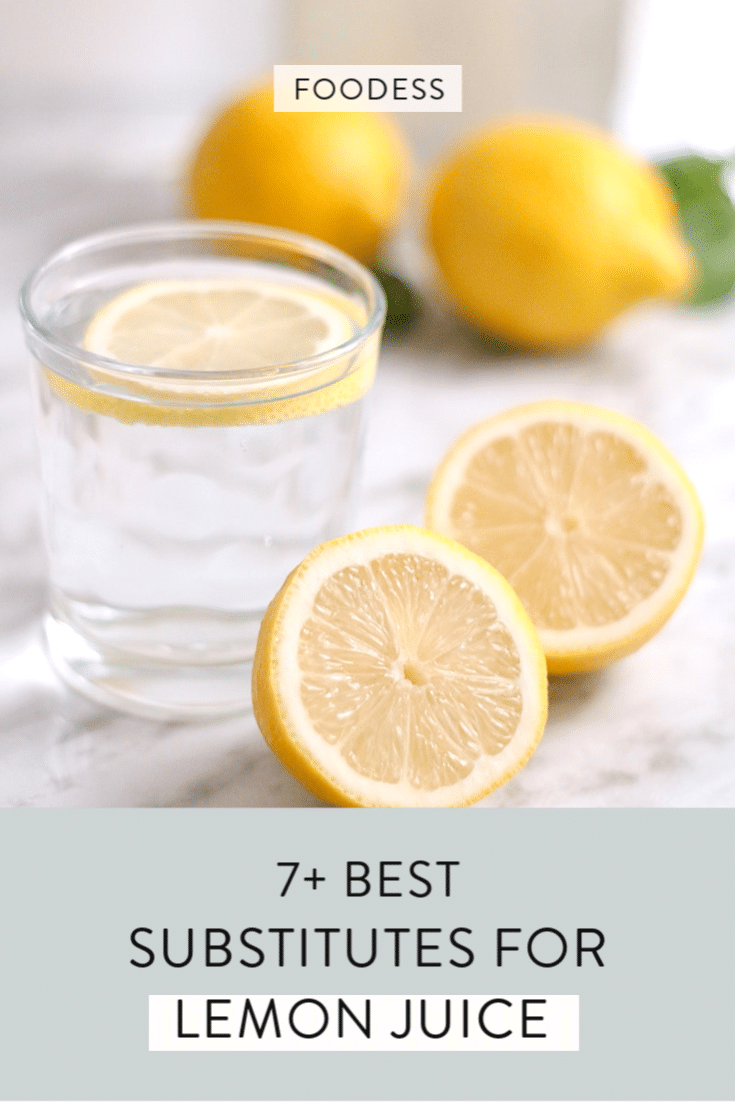 substitutions for lemon juice
