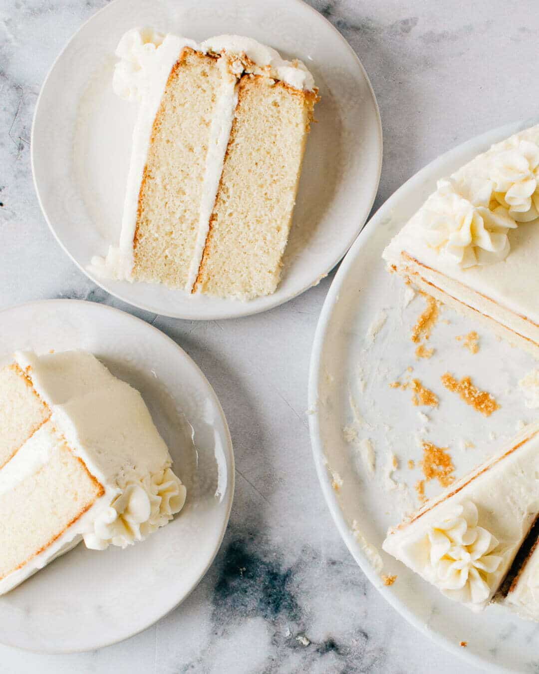The best vanilla cake recipe ever.