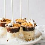 How to Make Frozen Smores Ice Cream Pops Recipe