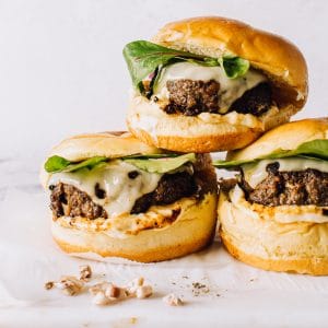Mushroom Beef Burgers Recipe