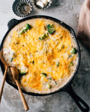 Cheesy Broccoli Rice Casserole Recipe with Chicken