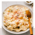This Classic Homemade Potato Salad recipe is the best I've made. It is super easy with a tangy, lemony, creamy mayonnaise-based dressing that I lighten up with Greek yogurt. The mix-in possibilities are endless with this tested-till-perfect, from-scratch recipe as your canvas