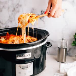 The Best Slow Cooker Crockpot Lasagna Recipe