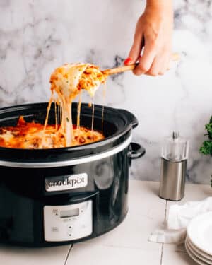 The Best Slow Cooker Crockpot Lasagna Recipe
