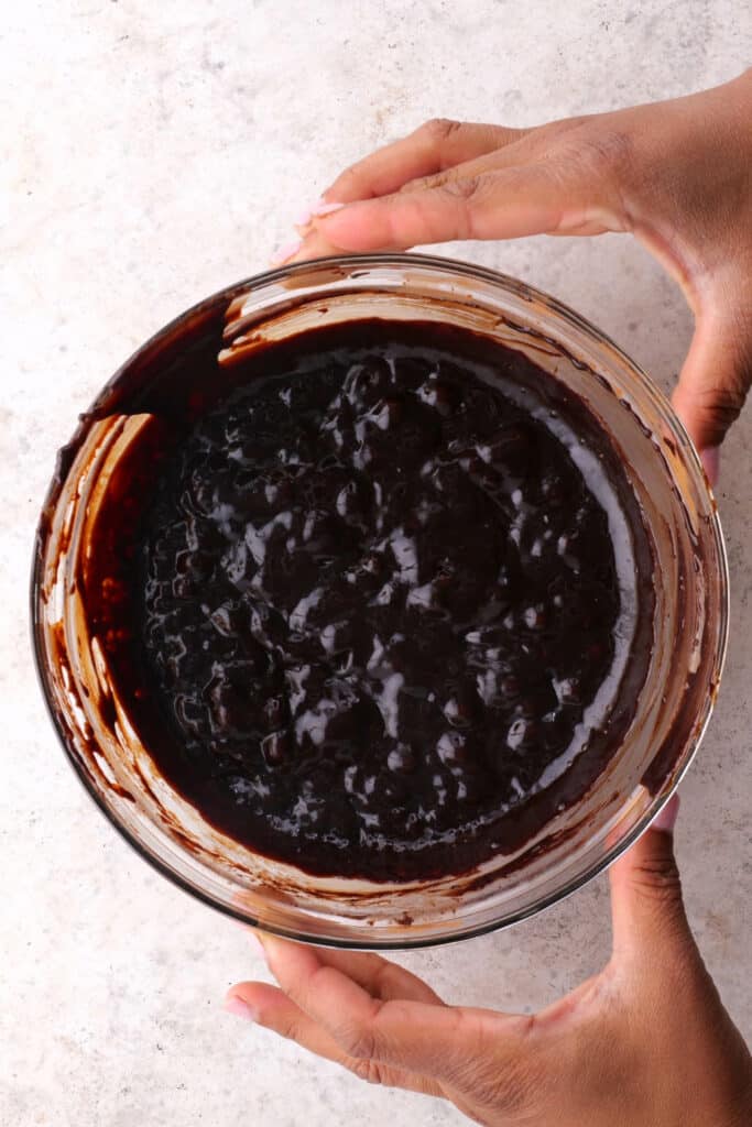 Cook the Chocolate Hot Fudge in a microwave