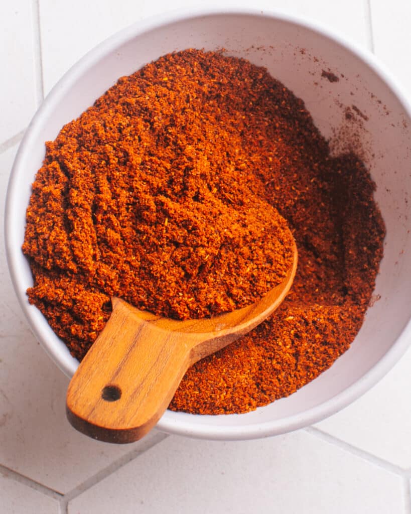 Chili Powder in a bowl.