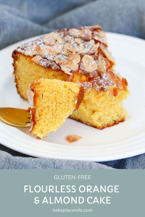 Gluten-Free Orange + Almond Cake (Flourless)
