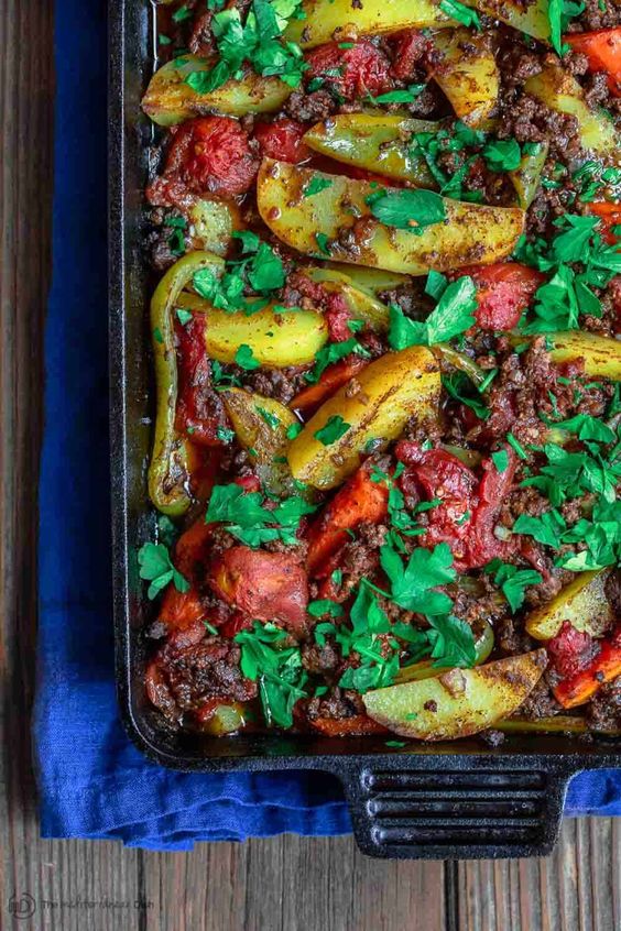 Egyptian-Style Casserole With Potatoes