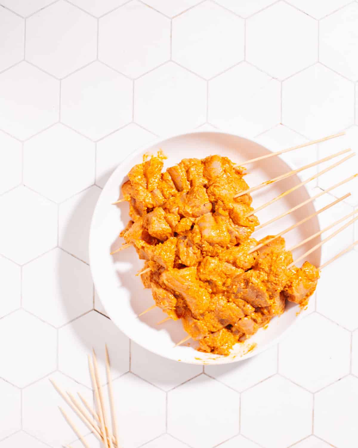 Tikka kebab recipe process.