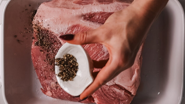 Slow Cooker Pork Shoulder (Crockpot Recipe! Fall-Apart Tender!)