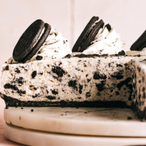 Oreo cheesecake recipe inside.
