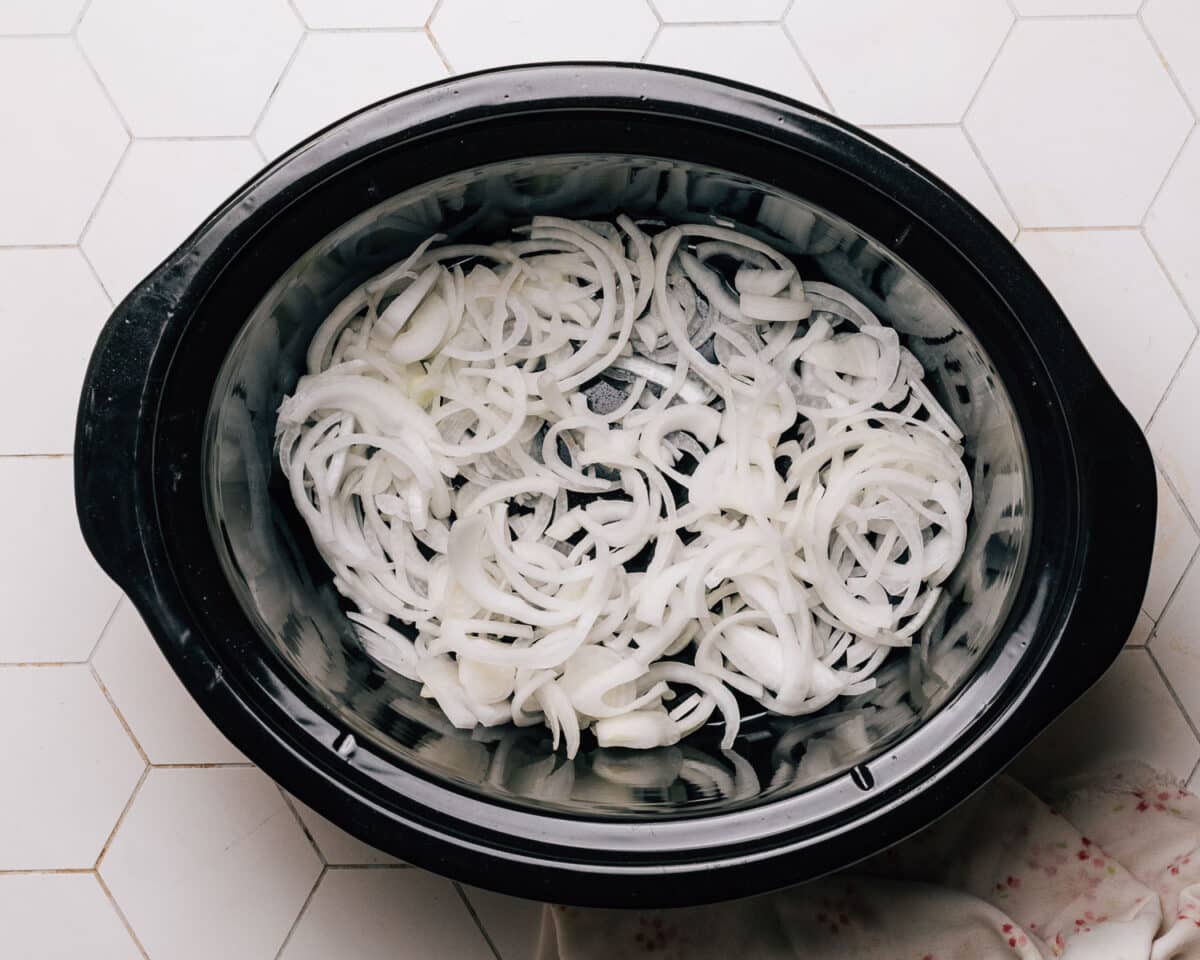 Making Crockpot BBQ Chicken.