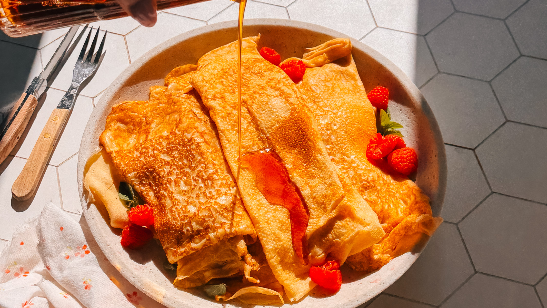 Grandma's French Crepes Recipe (Easy and Foolproof!)