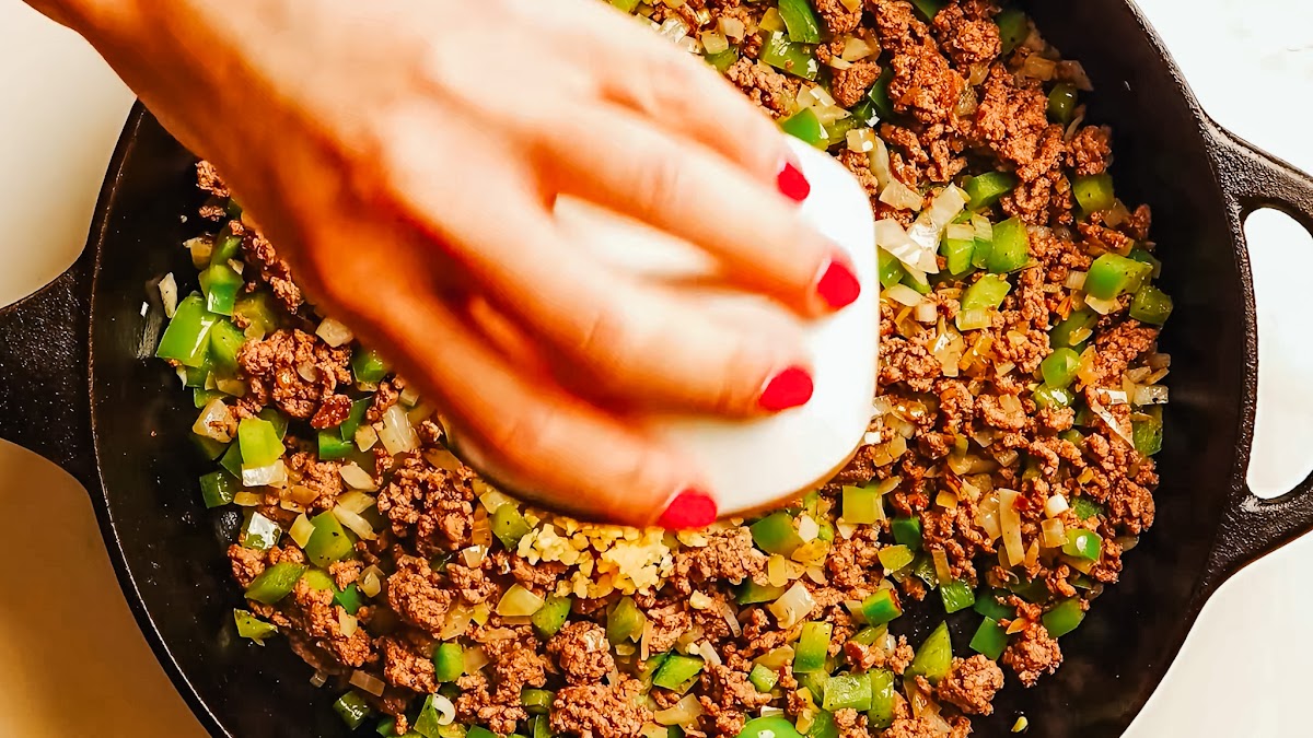 Easy Sloppy Joes recipe steps.