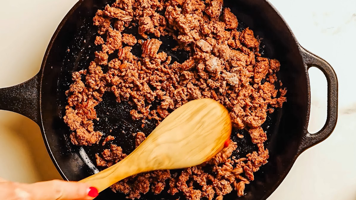 Easy Sloppy Joes recipe steps.