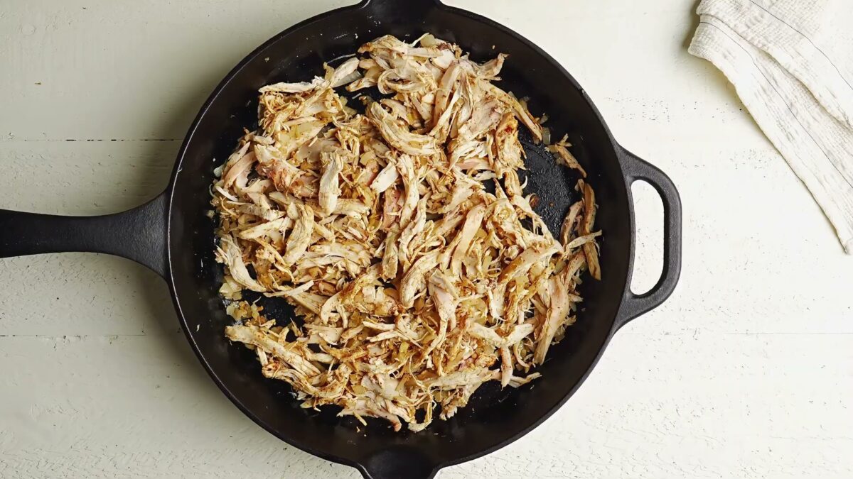 Cream cheese chicken enchiladas recipe steps.