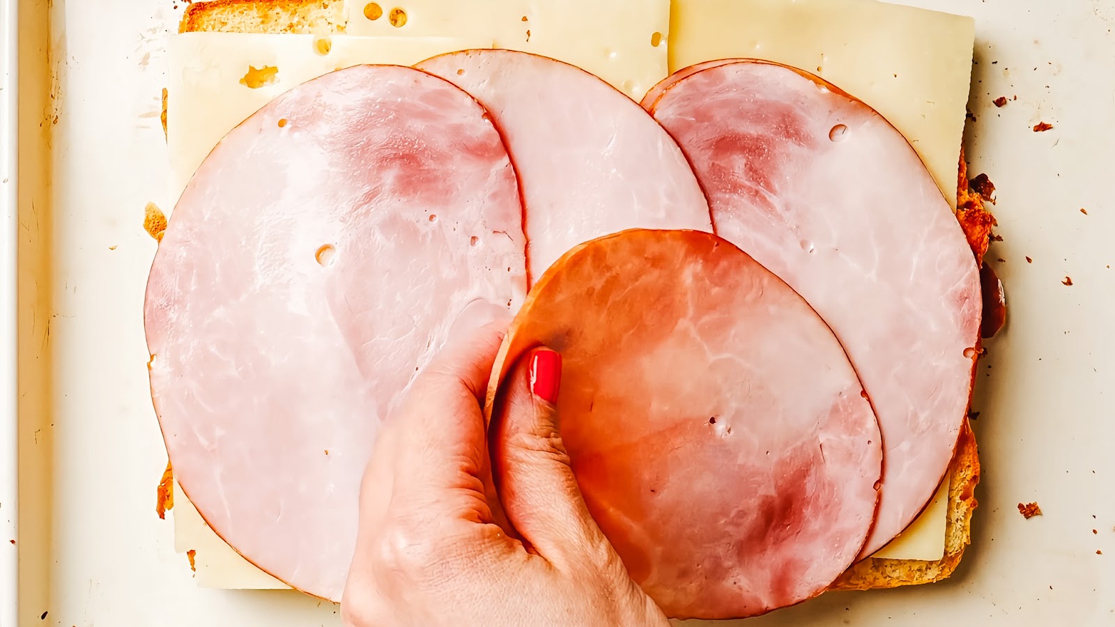 Ham and Cheese Sliders recipe steps.