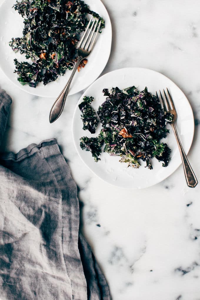 Kale Caesar Salad