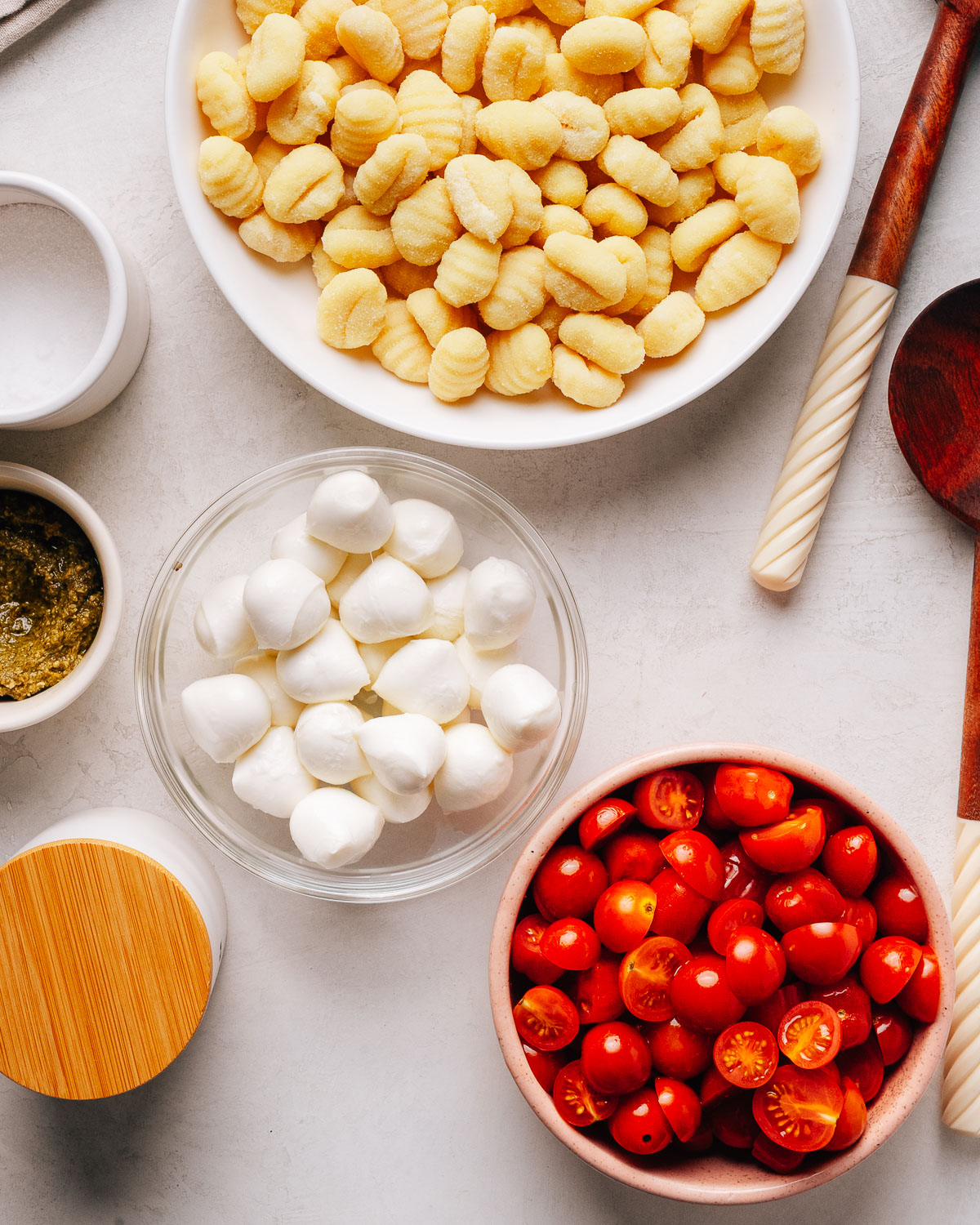 Gnocchi Salad Recipe Ingredients.