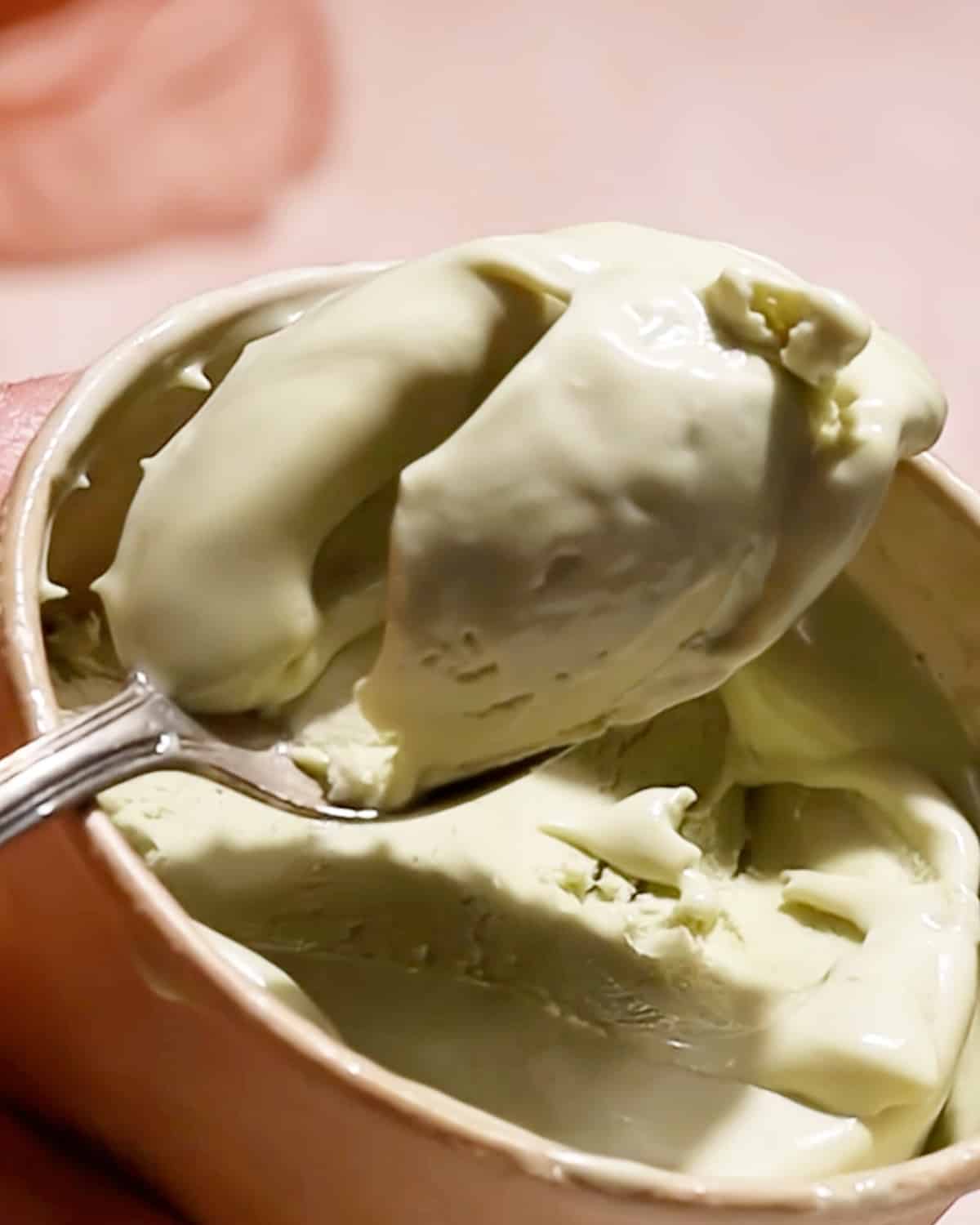3-Ingredient Pistachio Ice Cream