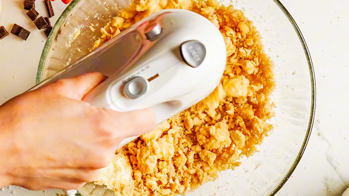 Raspberry cookies recipe steps.
