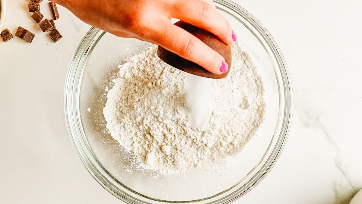 Raspberry cookies recipe steps.
